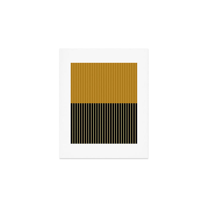 Color Block Lines XII Art Print Gallery Image 1
