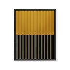 Color Block Lines XII Framed Canvas Print Gallery Image 8