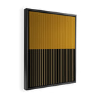 Color Block Lines XII Framed Canvas Print Gallery Image 2