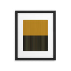 Color Block Lines XII Framed Art Print Gallery Image 6
