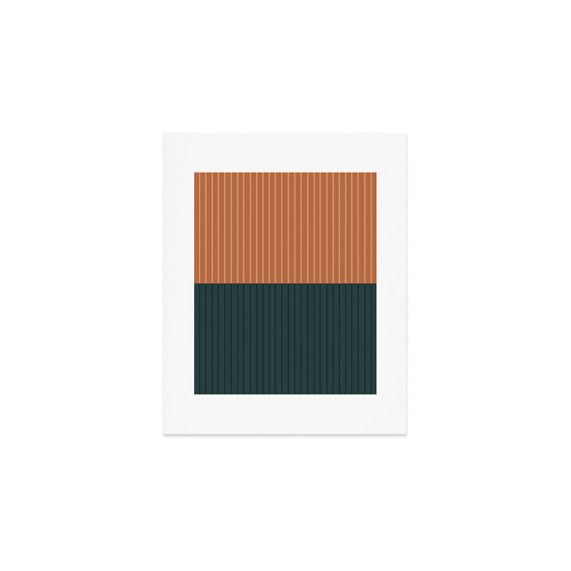 Color Block Lines XIX Art Print Gallery Image 1