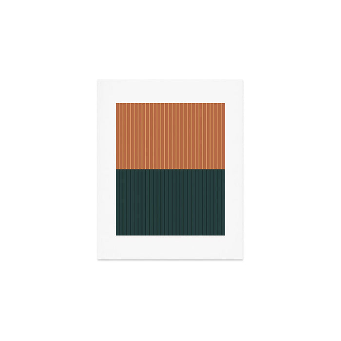 Color Block Lines XIX Art Print Gallery Image 1