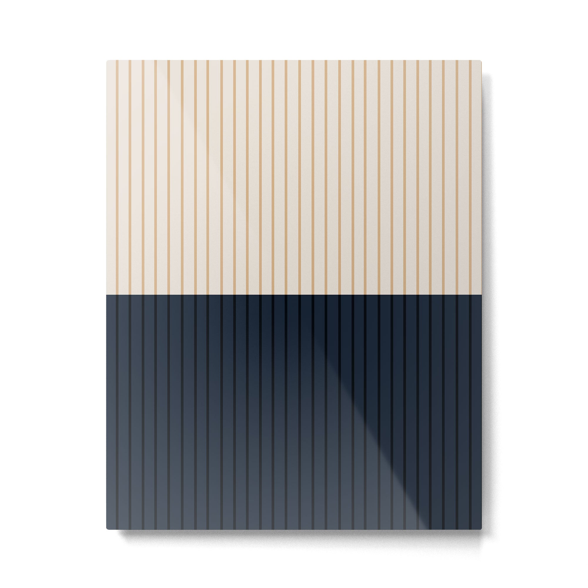 Color Block Lines XLI Metal Print Gallery Image 6
