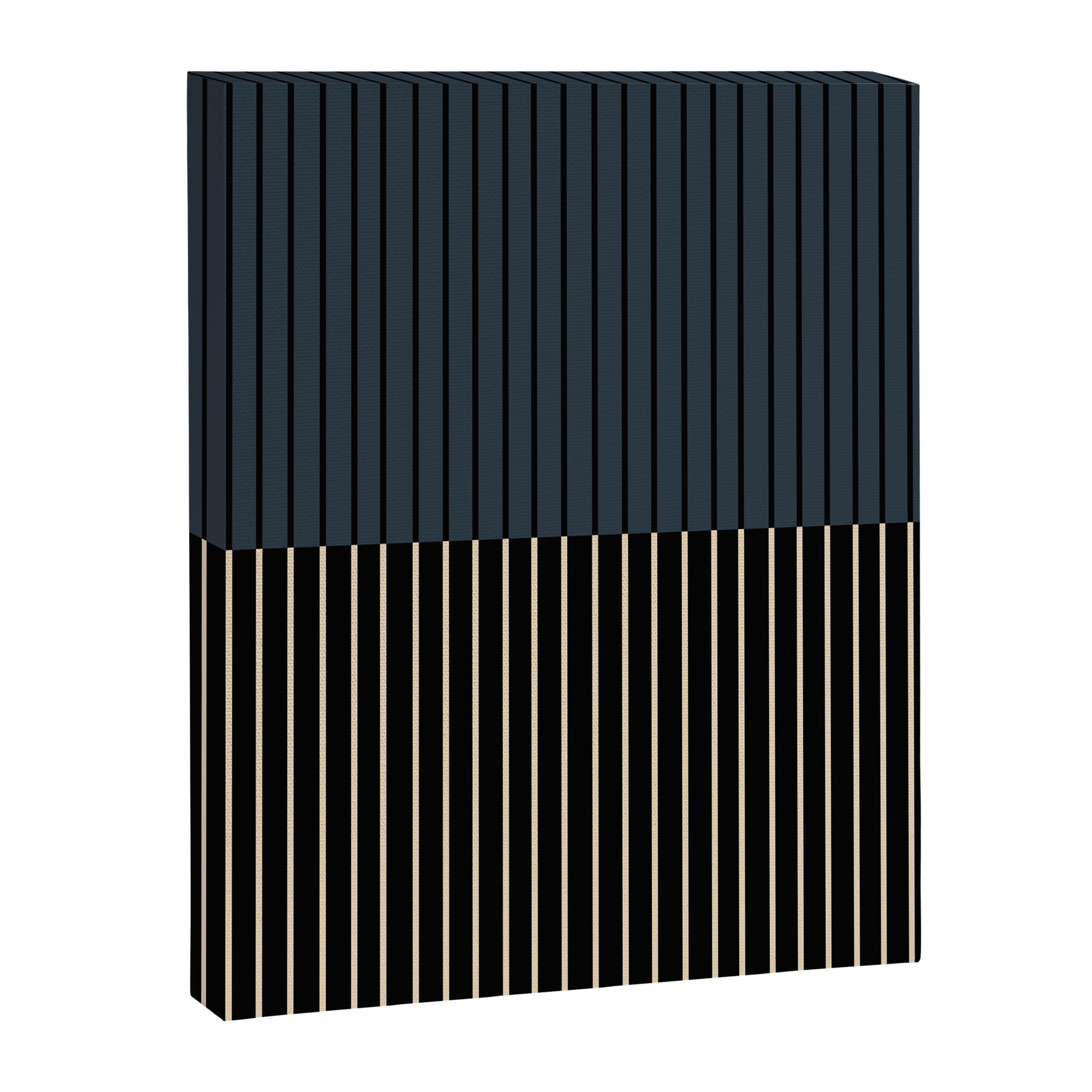 Color Block Lines XVII Canvas Print Gallery Image 8
