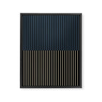 Color Block Lines XVII Framed Canvas Print Gallery Image 8