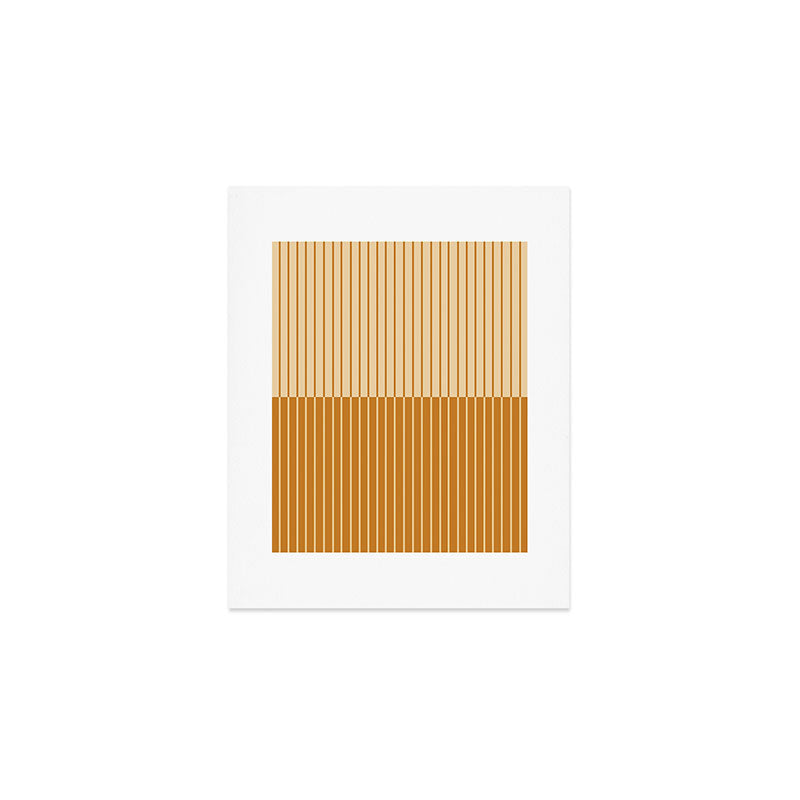 Color Block Lines XVIII Art Print Gallery Image 1
