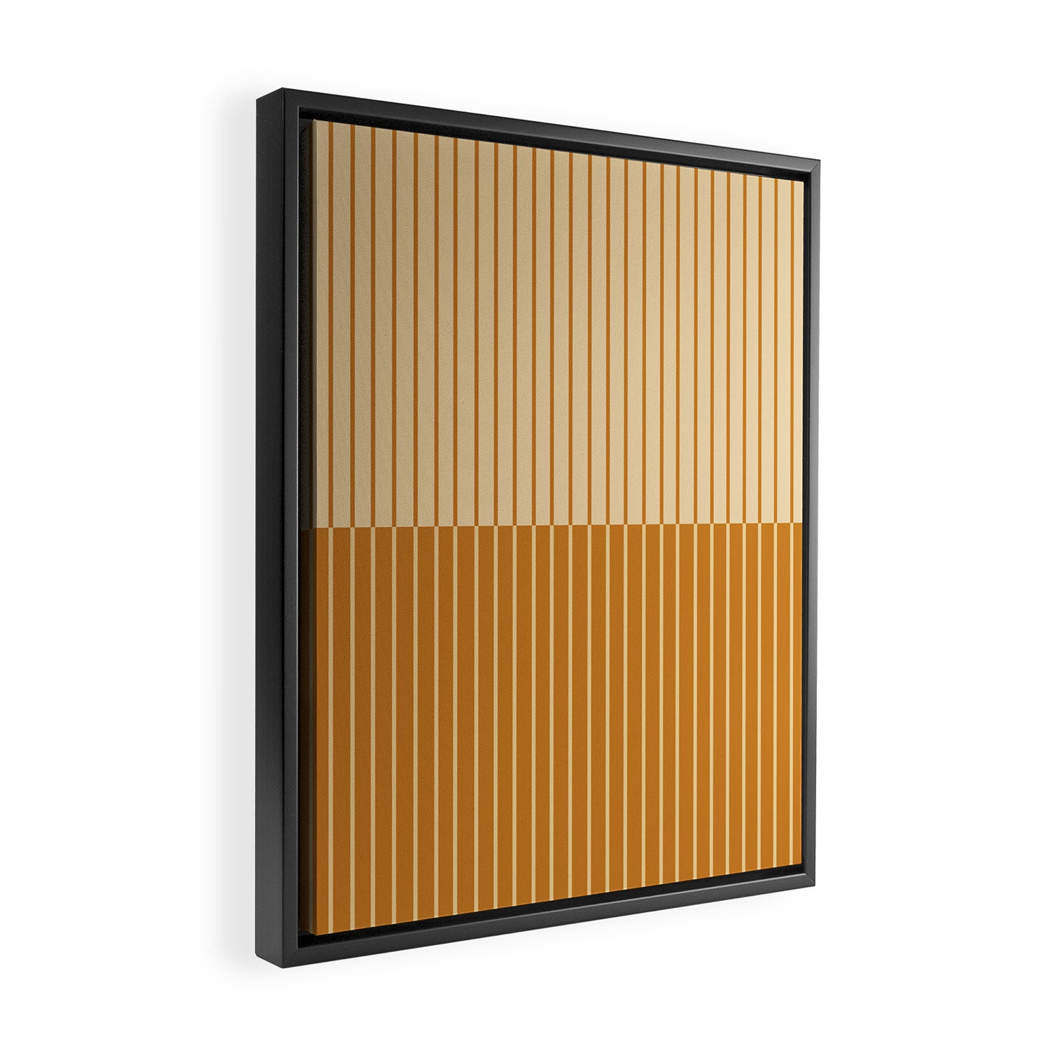 Color Block Lines XVIII Framed Canvas Print Gallery Image 2