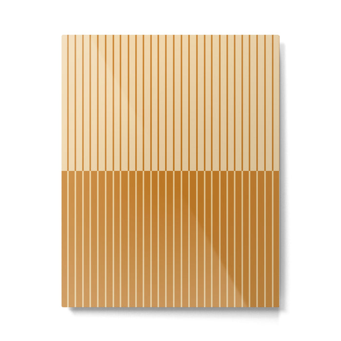Color Block Lines XVIII Metal Print Gallery Image 1