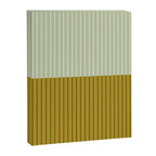 Color Block Lines XXI Moss Canvas Print Gallery Image 8