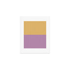 Color Block Lines XXII Art Print Gallery Image 1