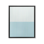 Color Block Lines XXIII Framed Canvas Print Gallery Image 8