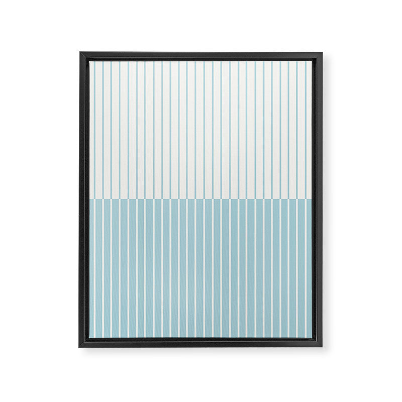 Color Block Lines XXIII Framed Canvas Print Gallery Image 8