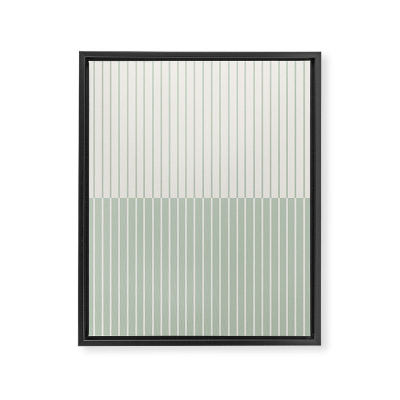 Color Block Lines XXIX Framed Canvas Print Gallery Image 8