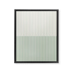 Color Block Lines XXIX Framed Canvas Print Gallery Image 8