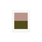 Color Block Lines XXXIV Art Print Gallery Image 1