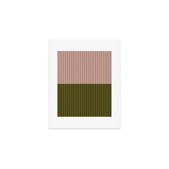 Color Block Lines XXXIV Art Print Gallery Image 1