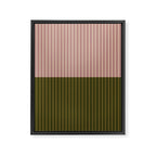 Color Block Lines XXXIV Framed Canvas Print Gallery Image 8