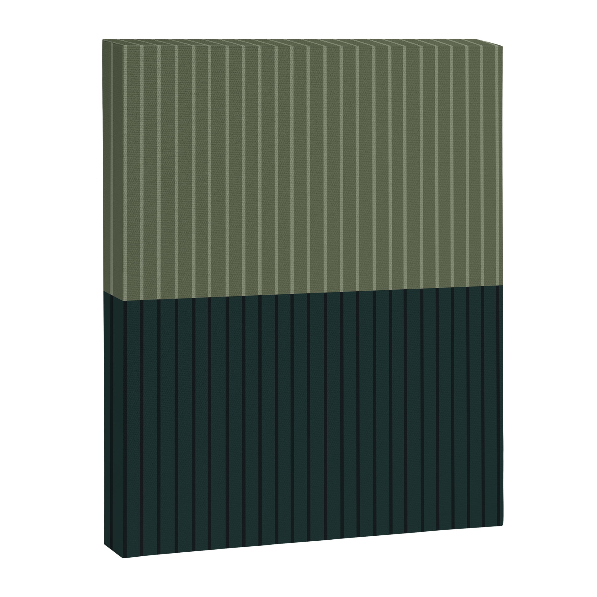 Color Block Lines XXXIX Canvas Print Gallery Image 8