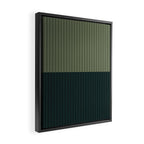 Color Block Lines XXXIX Framed Canvas Print Gallery Image 2