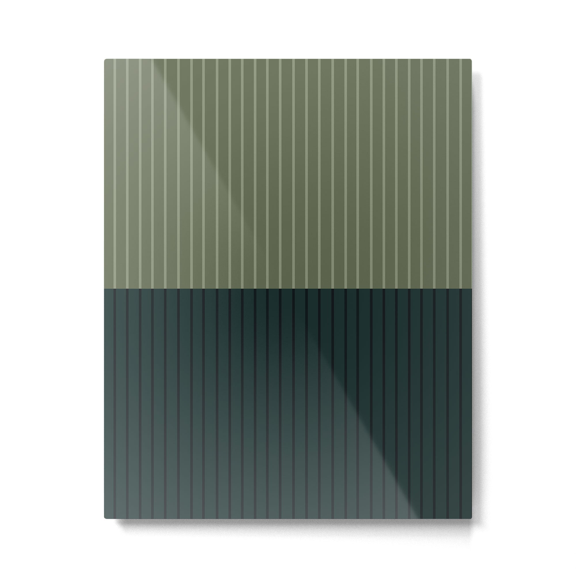 Color Block Lines XXXIX Metal Print Gallery Image 6