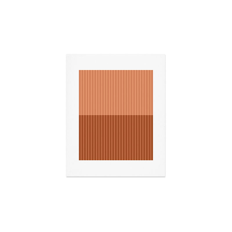 Color Block Lines XXXVIII Art Print Gallery Image 1