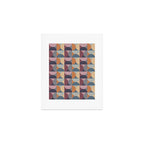 Colorful Geometric Pattern XLII Art Print Gallery Image 1