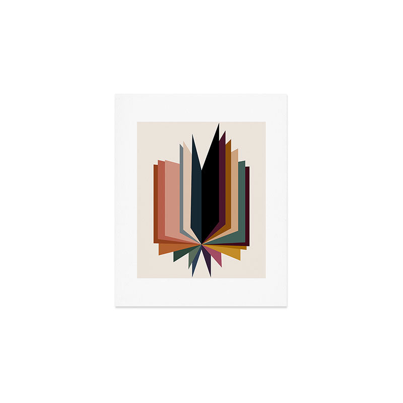 Colorful Pages IX Art Print Gallery Image 1