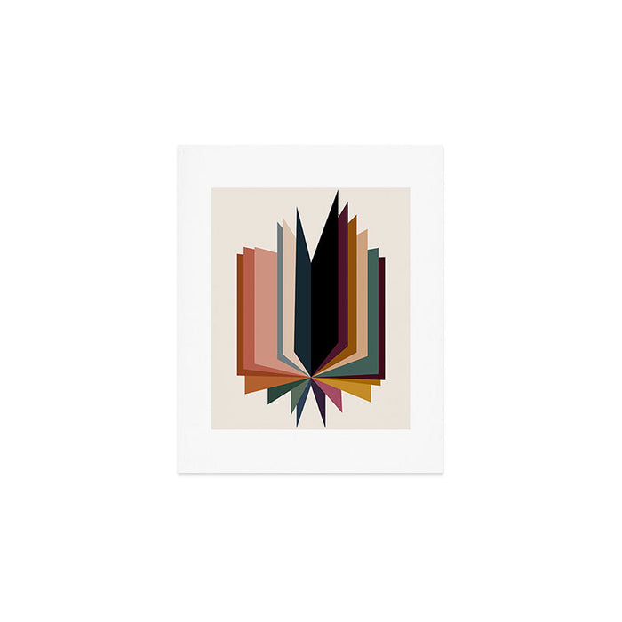 Colorful Pages IX Art Print Gallery Image 1