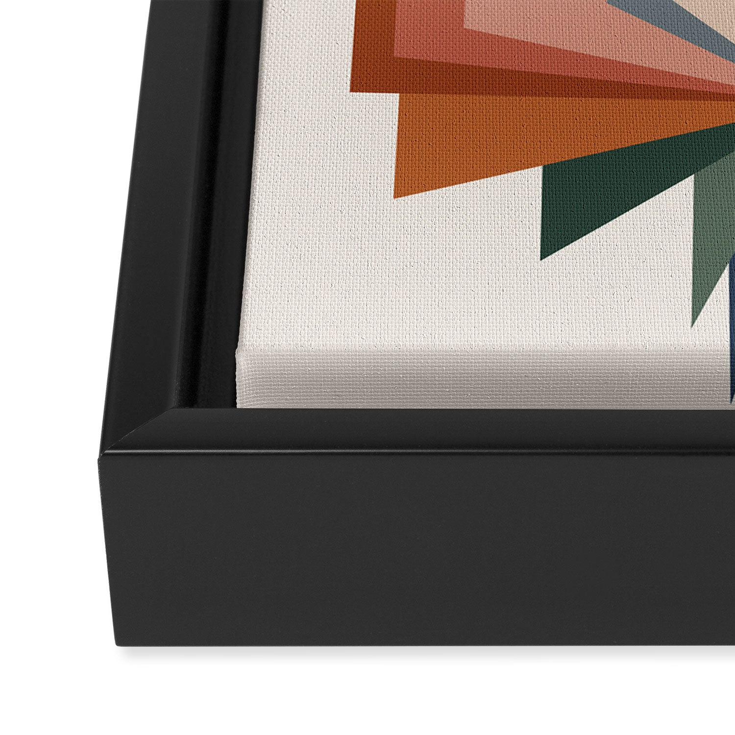 Colorful Pages IX Framed Canvas Print Gallery Image 3