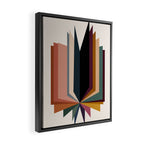 Colorful Pages IX Framed Canvas Print Gallery Image 2