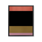Contemporary Color Block IV Framed Canvas Print Gallery Image 6