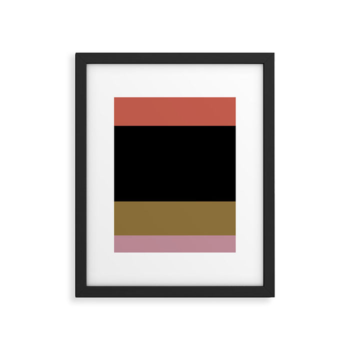 Contemporary Color Block IV Framed Art Print Gallery Image 1