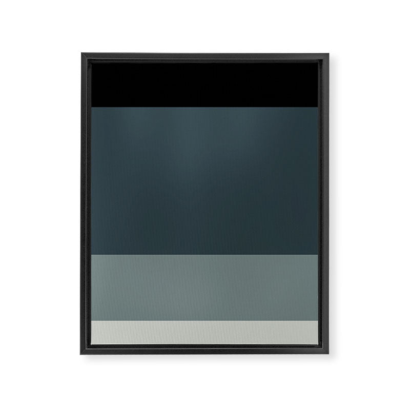 Contemporary Color Block IX Framed Canvas Print Gallery Image 6