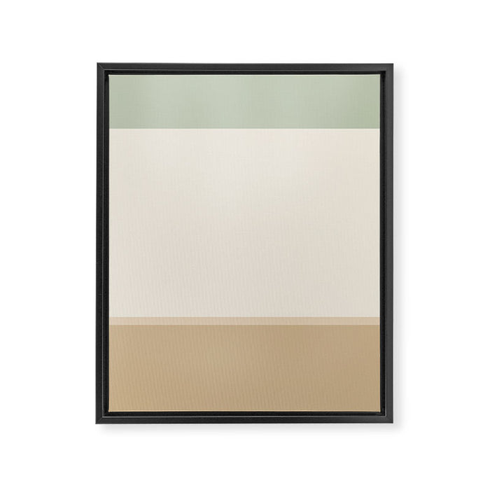 Contemporary Color Block LII Framed Canvas Print Gallery Image 1