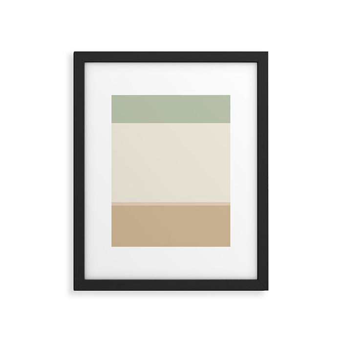 Contemporary Color Block LII Framed Art Print Gallery Image 1