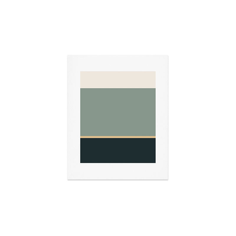 Contemporary Color Block LV Art Print Gallery Image 1