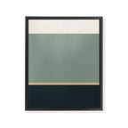Contemporary Color Block LV Framed Canvas Print Gallery Image 6