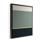 Contemporary Color Block LV Framed Canvas Print Gallery Image 2