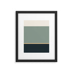 Contemporary Color Block LV Framed Art Print Gallery Image 5