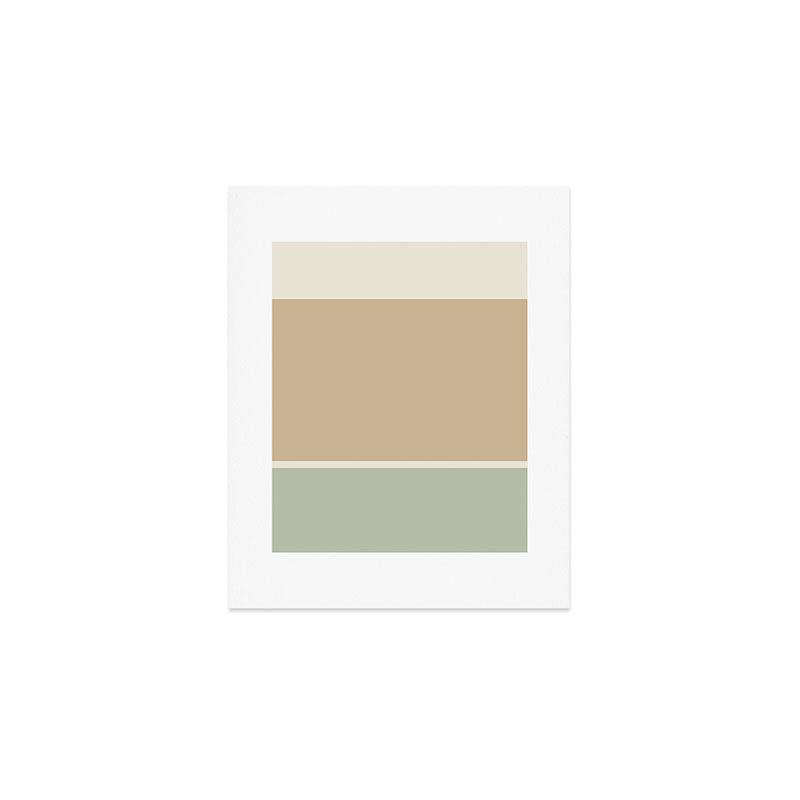 Contemporary Color Block LVI Art Print Gallery Image 1