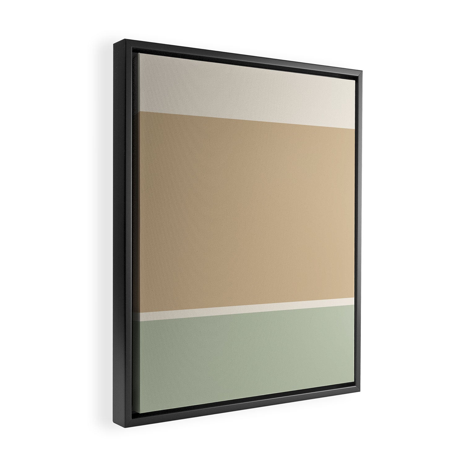 Contemporary Color Block LVI Framed Canvas Print Gallery Image 2