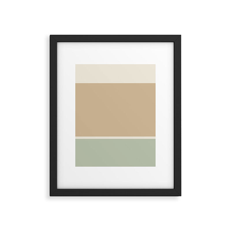 Contemporary Color Block LVI Framed Art Print Gallery Image 5