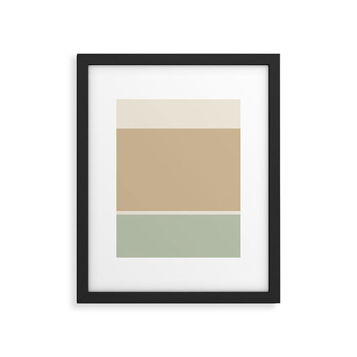 Contemporary Color Block LVI Framed Art Print Gallery Image 1