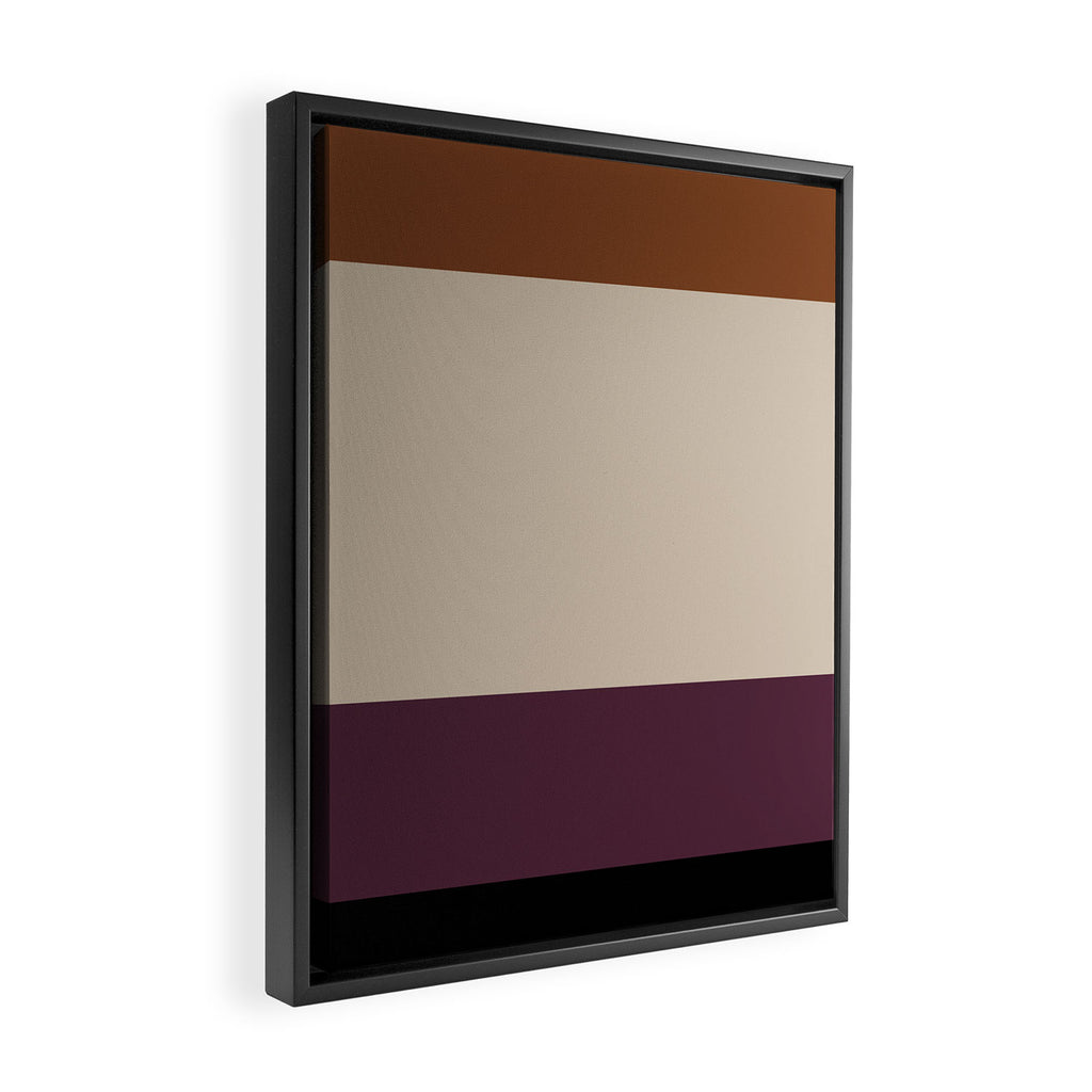 Contemporary Color Block VI Framed Canvas Print Gallery Image 2