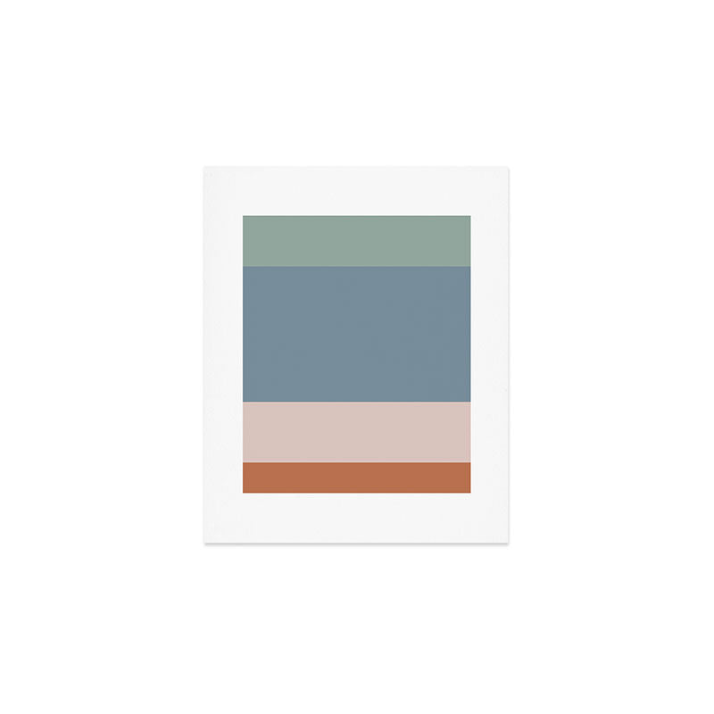 Contemporary Color Block XI Art Print Gallery Image 1