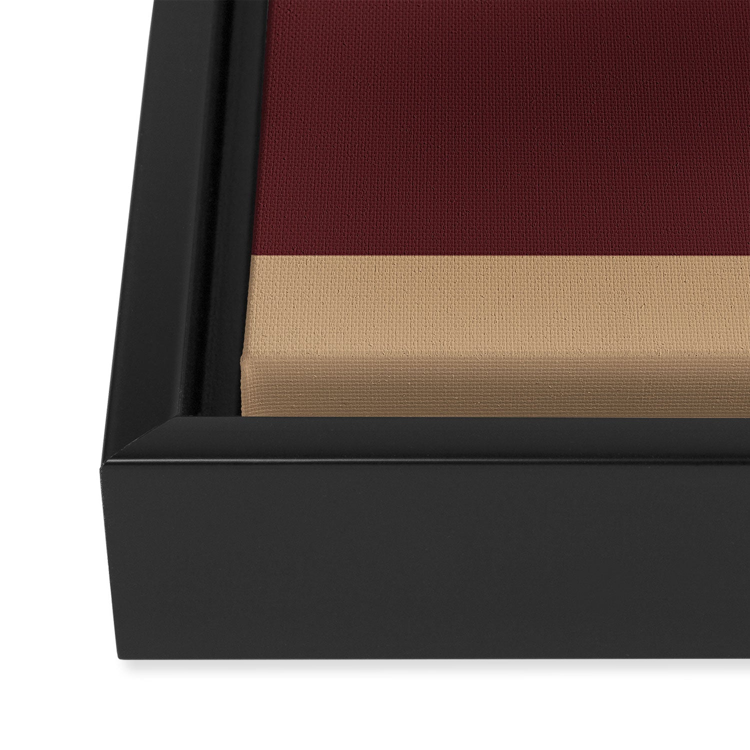 Contemporary Color Block XII Framed Canvas Print Gallery Image 3
