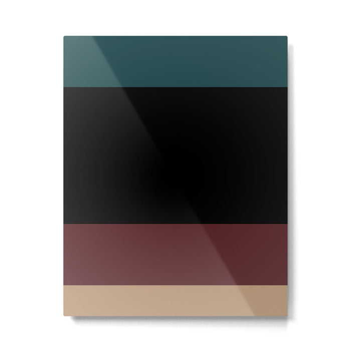 Contemporary Color Block XII Metal Print Gallery Image 1