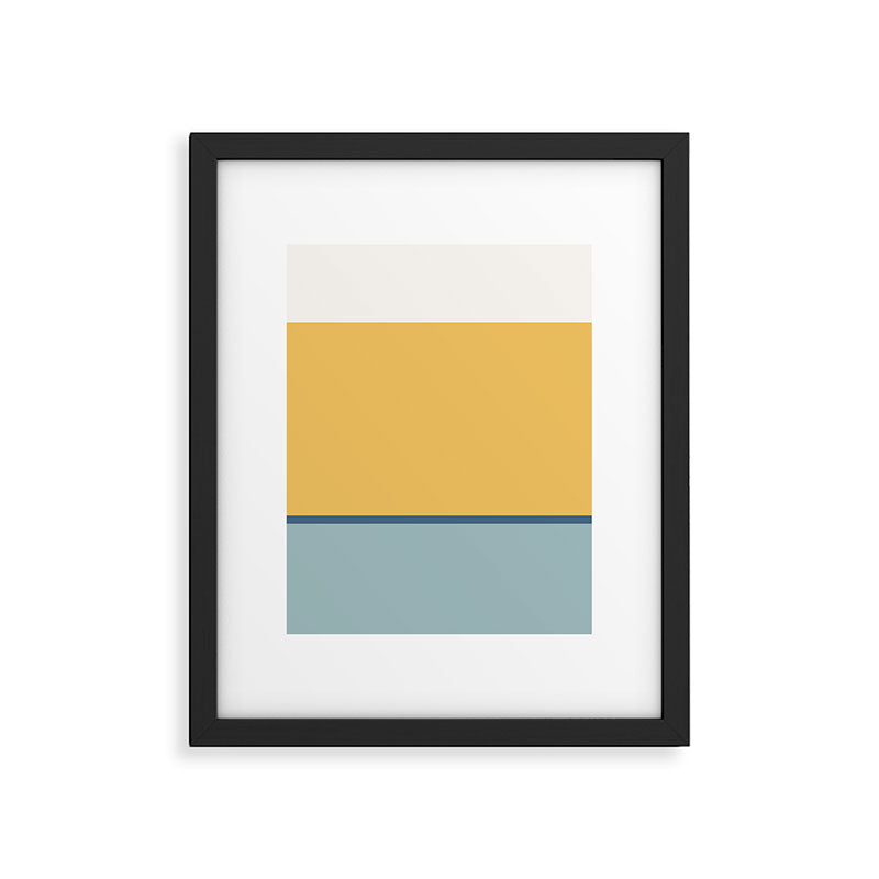 Contemporary Color Block XIII Framed Art Print Gallery Image 5