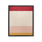 Contemporary Color Block II Framed Canvas Print Gallery Image 6