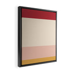 Contemporary Color Block II Framed Canvas Print Gallery Image 2